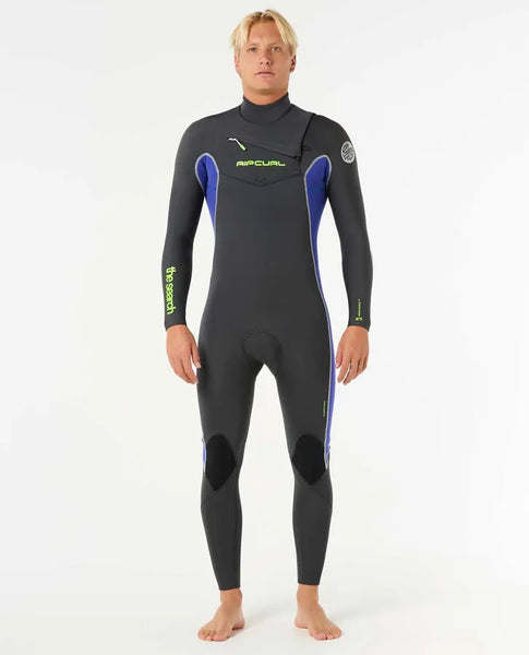 RIP CURL MENS DAWN PATROL 3/2mm CHEST ZIP WETSUIT