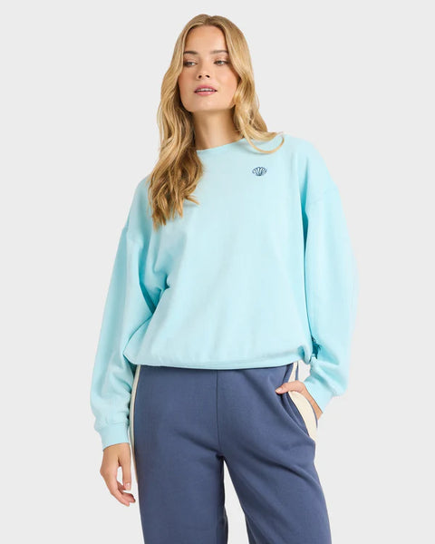 BILLABONG SANIBEL KENDAL CREW - POOL BLUE