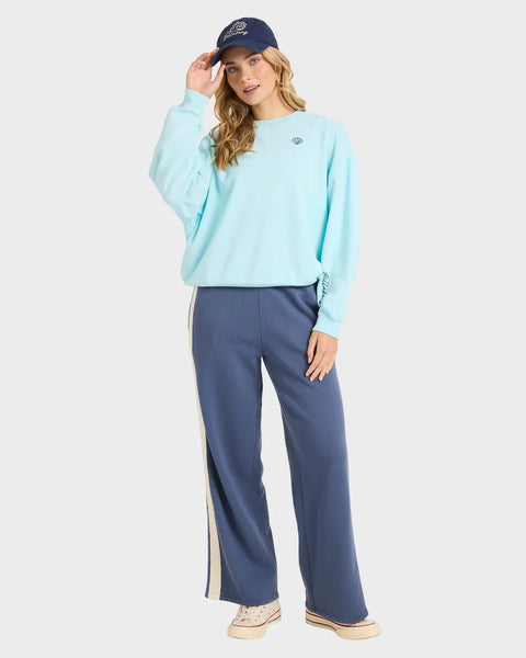BILLABONG SANIBEL KENDAL CREW - POOL BLUE