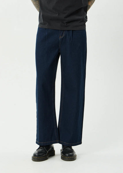 AFENDS FAST FORWARD DENIM ULTRA BAGGY JEAN - INK