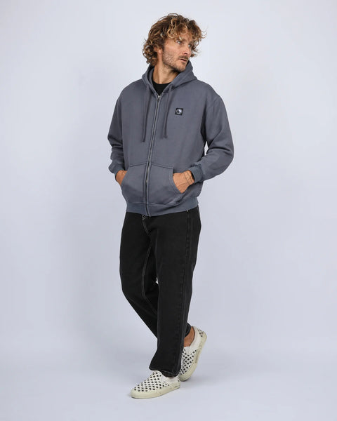 T&C ETERNAL PREMIUM ZIP HOOD - WASHED NAVY
