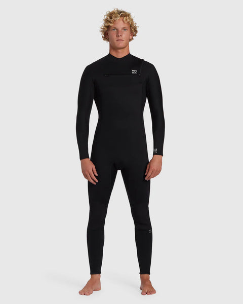 BILLABONG FOIL GBS 3/2mm CHEST ZIP WETSUIT