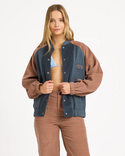 BILLABONG OG REAL BOMBER JACKET - STORMY