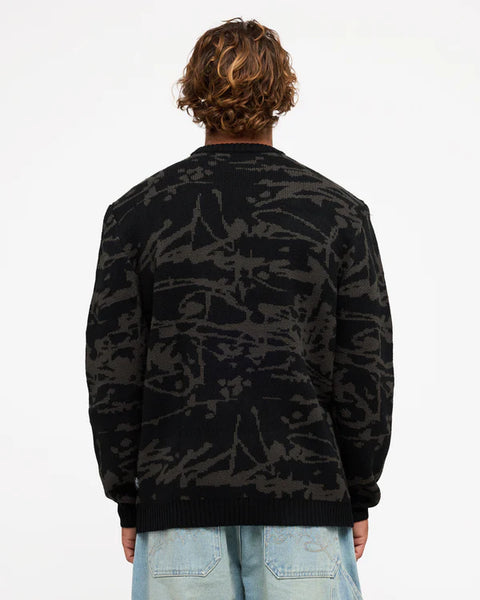 BILLABONG IMMORTAL SWEATER - BLACK