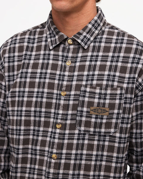 BILLABONG IMMORTAL FLANNEL - BLACK