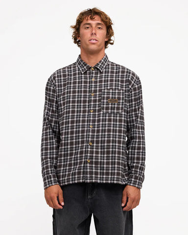 BILLABONG IMMORTAL FLANNEL - BLACK