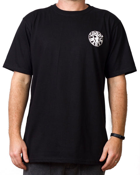 GOOD EARTH ORIGINAL LOGO TEE - BLACK